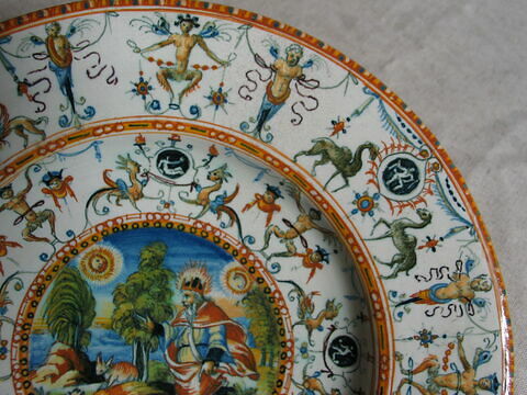 Assiette : la Création de l'Homme, image 4/8