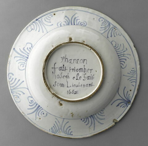 Plat circulaire : L'Elévation de Joseph, image 2/3