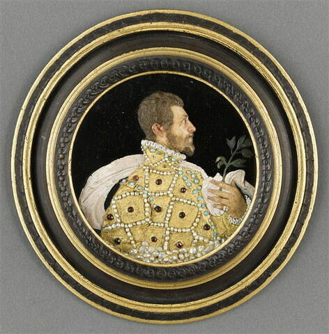 Médaillon rond : François de la Rovere, duc d'Urbino, image 1/1
