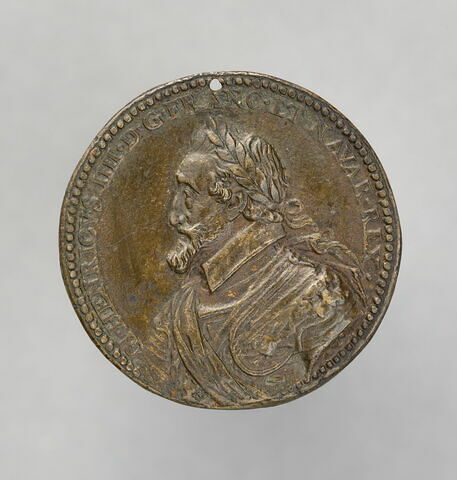 Médaille : Henri IV / Marie de Médicis, image 1/2