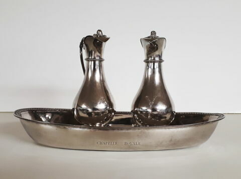 Paire de burettes et plateau, image 2/2