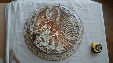 Grand plat rond : armoiries, image 2/6