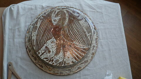 Grand plat rond : armoiries, image 4/6