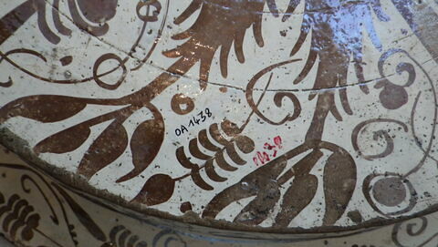 Grand plat rond : armoiries, image 5/6