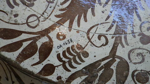 Grand plat rond : armoiries, image 6/6