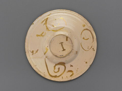 Assiette : lettre 