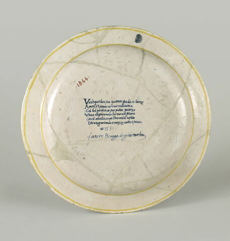 Plat rond : Judith et Holopherne, image 6/6