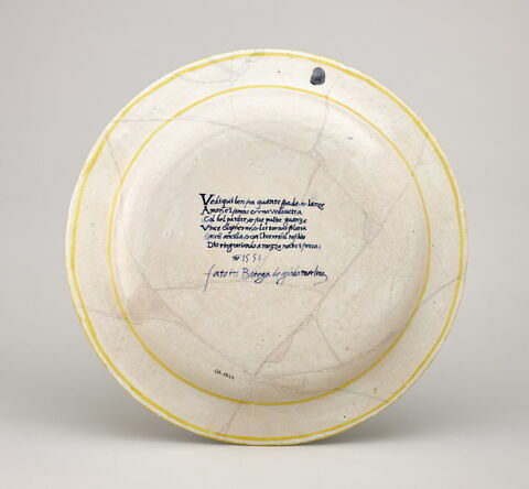 Plat rond : Judith et Holopherne, image 2/6