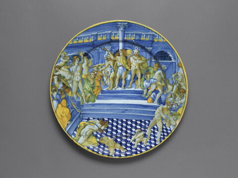 Plat rond : Le Massacre des Innocents