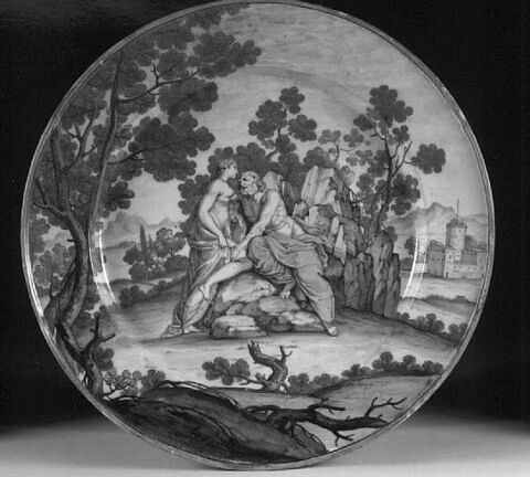 Plat rond : Jupiter et Junon, image 6/7