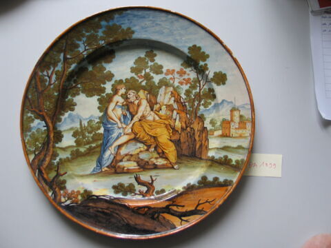 Plat rond : Jupiter et Junon, image 3/7