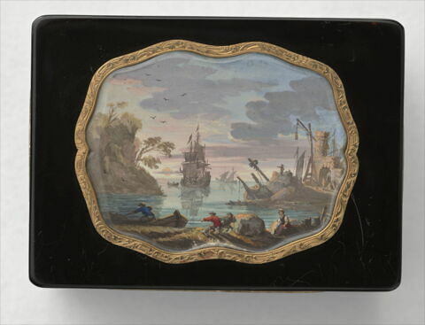 Tabatière : six marines en miniature, image 5/10