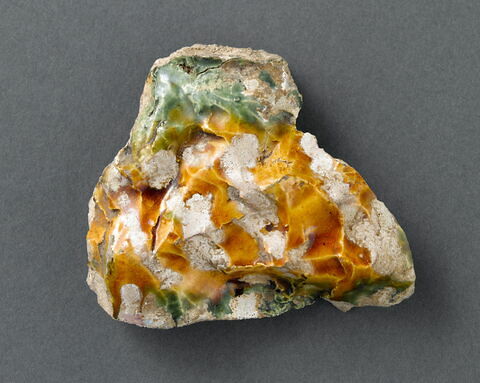 Fragment de brique : rocaille jaspée, image 1/1