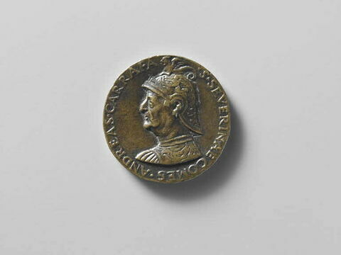 Médaille : Andrea Carafa / la Prudence