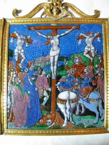 Triptyque : la Crucifixion entre La Flagellation et la Descente de Croix, image 6/11