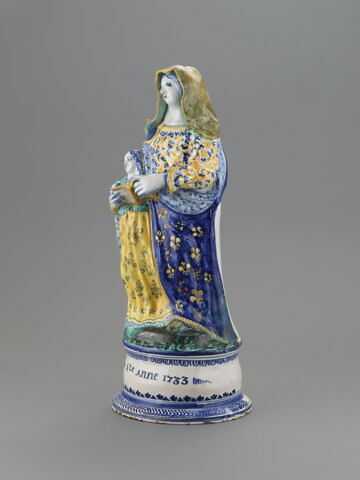 Groupe : sainte Anne et la Vierge, image 3/4