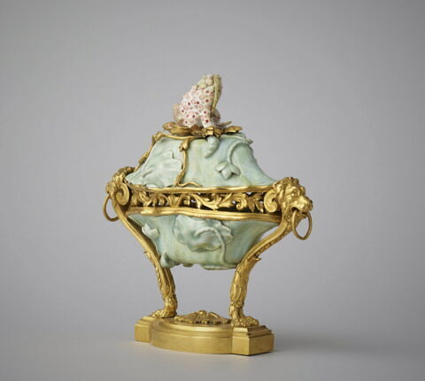 Cassolette à couvercle, d'une paire (avec OA 3893), image 3/6
