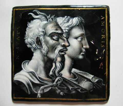 Plaque : Une femme et un faune, image 3/5