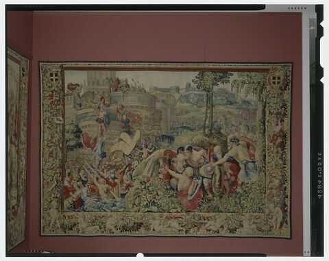 La Prise de Carthagène, de la tenture de l’Histoire de Scipion, image 7/7