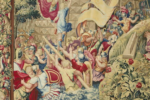 La Prise de Carthagène, de la tenture de l’Histoire de Scipion, image 6/7