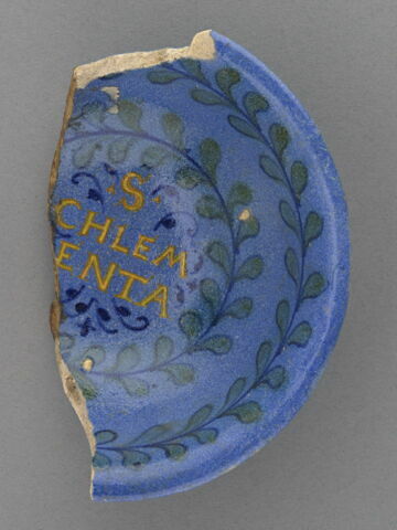 Fragment de fond de coupe