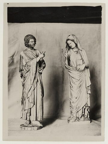 Statuette : Vierge d'Annonciation, image 2/9