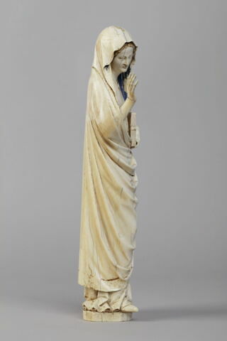 Statuette : Vierge d'Annonciation, image 4/7