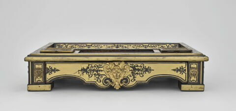 Ecritoire à fond de cuivre marqueté d'écaille, image 4/6