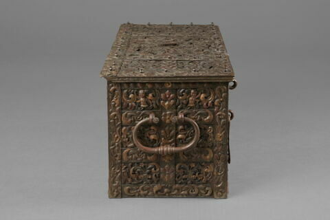 Coffre de fer à décor de feuillages, image 6/7