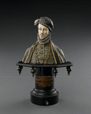 Buste de François, duc d'Alençon, pastiche néo-renaissance