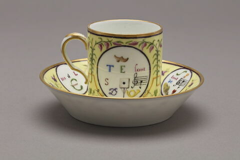 Tasse litron et sa soucoupe, image 3/11