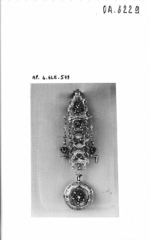 Montre turque à double boîtier, assortie d'une châtelaine, image 13/13