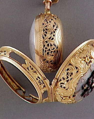 Montre turque à double boîtier, assortie d'une châtelaine, image 9/13