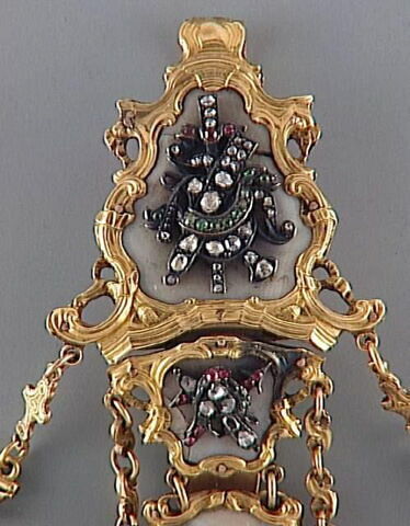 Montre turque à double boîtier, assortie d'une châtelaine, image 11/13