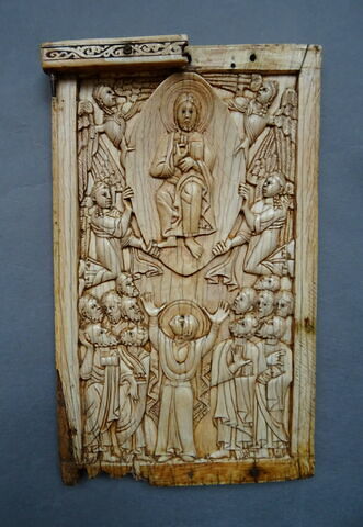 Triptyque en ivoire : Ascension. Saints., image 6/12