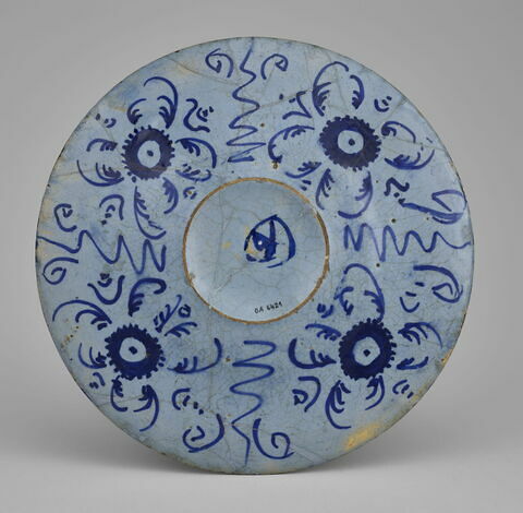 Assiette : armoiries de la famille Giustiniani de Gênes (?), image 2/2