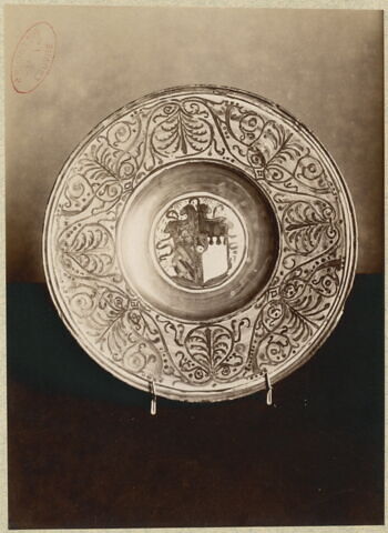 Assiette : armoiries des Fregosi de Gênes, image 4/4