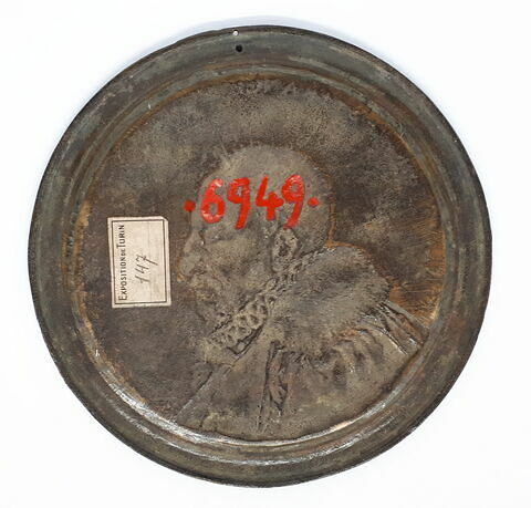 Médaillon : Le chancelier de Birague (1506-1583), image 2/3
