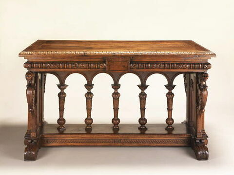Table à éventail à décor de chimères, image 4/12
