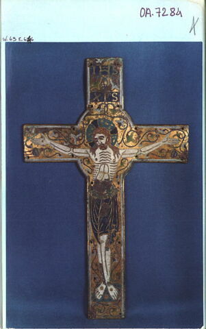 Plaque émaillée : Christ en croix de Cherves, image 8/9