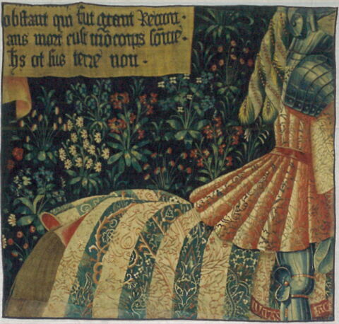 Fragment d'une tenture des Preux : Judas Maccabée, image 11/12