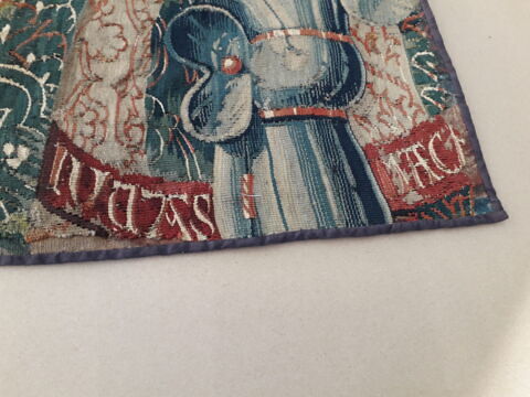 Fragment d'une tenture des Preux : Judas Maccabée, image 2/12