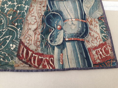 Fragment d'une tenture des Preux : Judas Maccabée, image 7/12