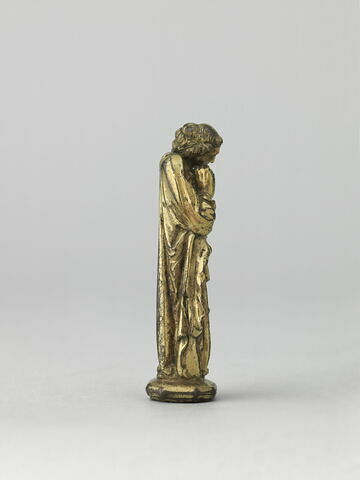 Statuette : saint Jean de calvaire, sur son socle (OA 7426 B), image 2/5