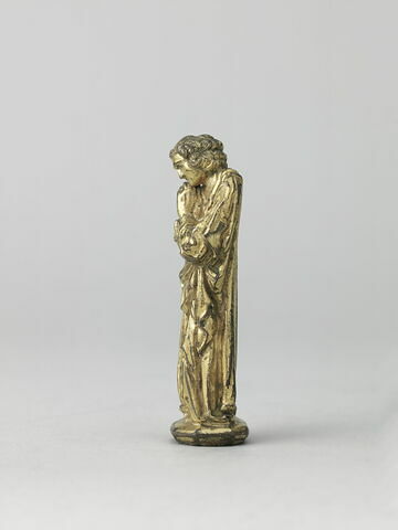 Statuette : saint Jean de calvaire, sur son socle (OA 7426 B), image 3/5