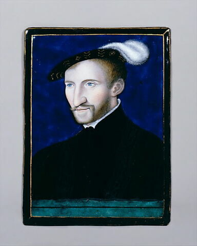 Plaque : Portrait d'Henri d'Albret (1503-1555), image 5/5