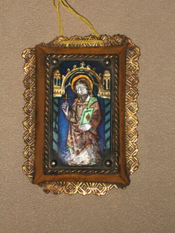 Plaque rectangulaire : saint