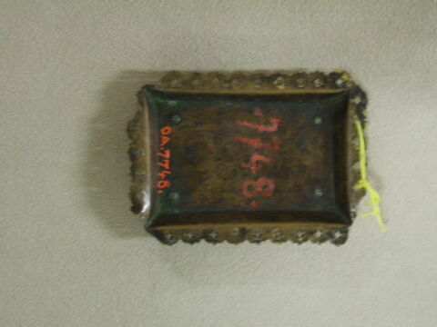 Plaque rectangulaire : saint, image 2/2