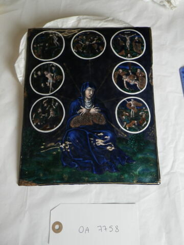 Plaque : La Vierge des sept douleurs, image 3/4