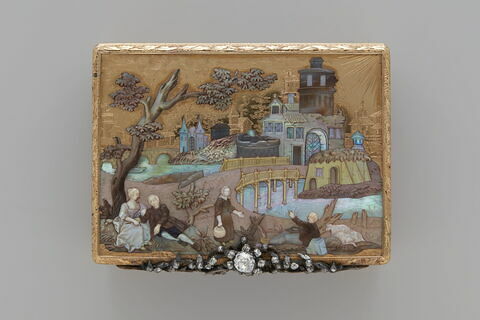 Tabatière de forme rectangulaire, image 3/11